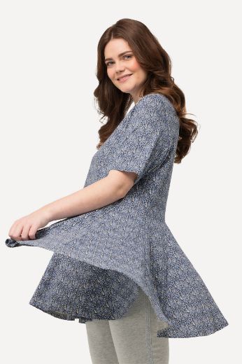 Plus size veliki brojevi Tunika kratkih rukava za punije