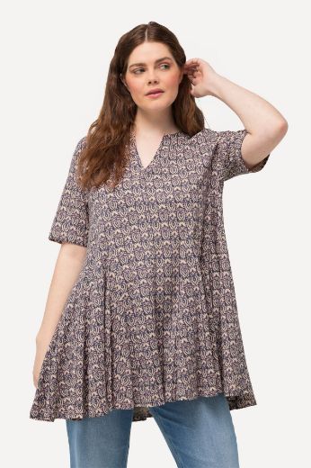 Plus size veliki brojevi Tunika kratkih rukava za punije