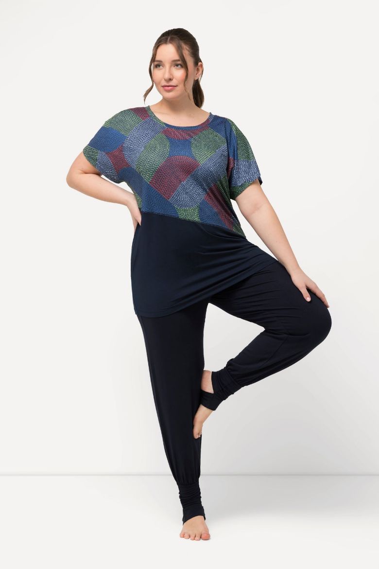 Plus size veliki brojevi Hlače za jogu visokog struka za punije