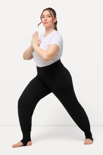 Plus size veliki brojevi Hlače za jogu visokog struka za punije
