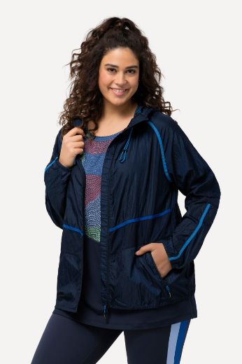 Plus size veliki brojevi Jakna dugih rukava vodoodbojna s kapuljačom za punije