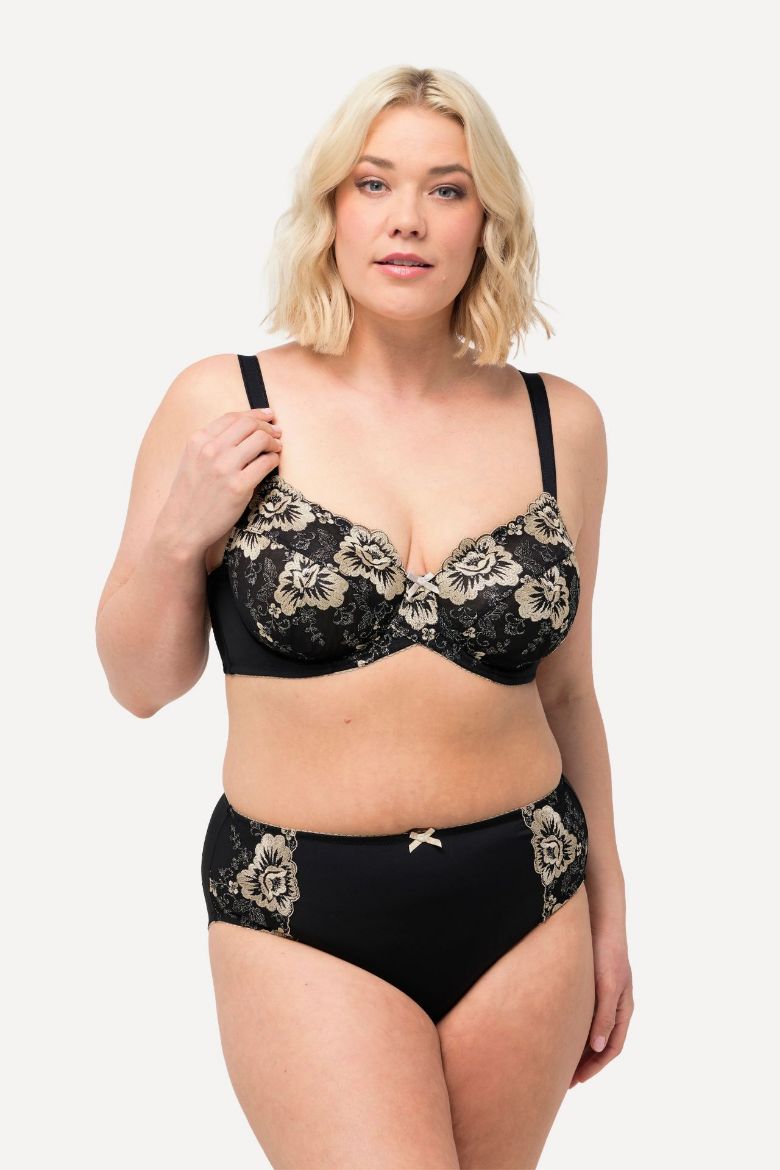 Plus size veliki brojevi Grudnjak s dodatkom ukrasne čipke za punije