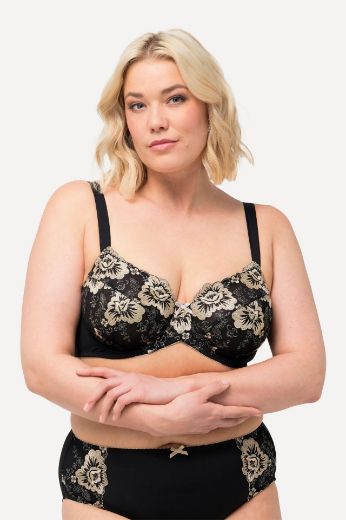 Plus size veliki brojevi Grudnjak s dodatkom ukrasne čipke za punije