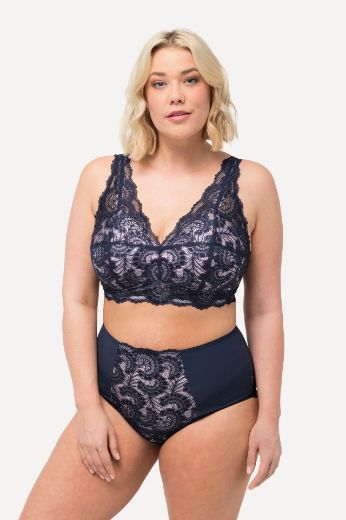 Plus size veliki brojevi Grudnjak bez žica s dodatkom čipke za punije