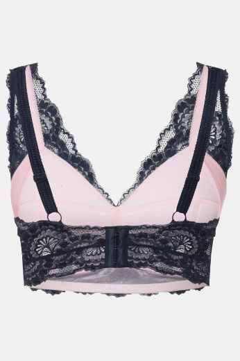 Plus size veliki brojevi Grudnjak bez žica s dodatkom čipke za punije