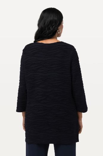 Plus size veliki brojevi Majica s ukrasnim dodatkom na ovratniku za punije