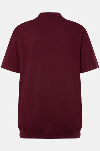 Plus size veliki brojevi Majica Polo kratkih rukava motiv lišća za punije
