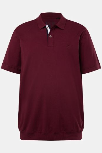 Plus size veliki brojevi Majica Polo kratkih rukava motiv lišća za punije