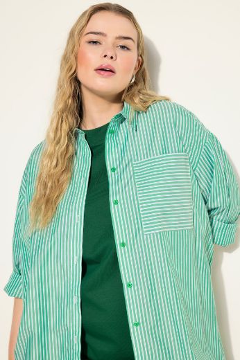Plus size veliki brojevi Košulja dugih rukava širi model za punije