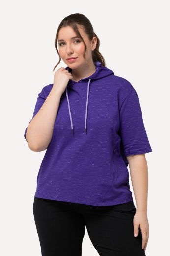 Plus size veliki brojevi Majica s kapuljačom kratki rukavi za punije