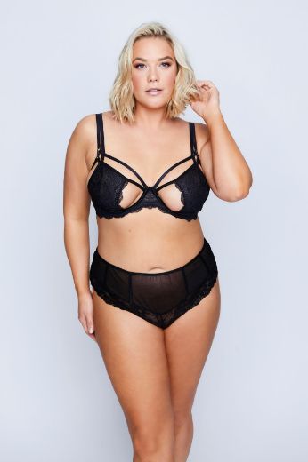 Plus size veliki brojevi Grudnjak s dodatkom čipke i trakica za punije