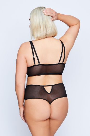Plus size veliki brojevi Gaće tange visokog struka za punije