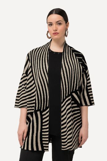 Plus size veliki brojevi Kardigan kratkih rukava za punije