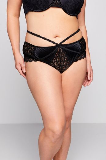 Plus size veliki brojevi Gaće od čipke čipkom za punije