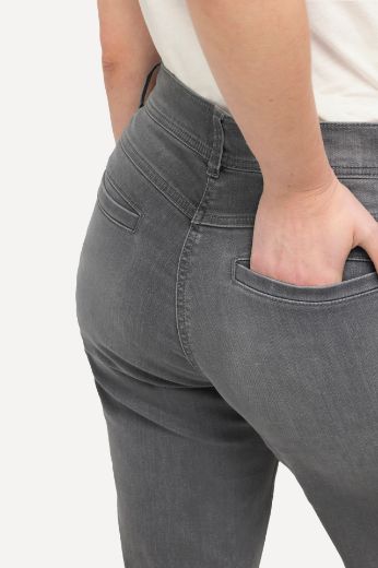 Plus size veliki brojevi Hlače od trapera širokih nogavica za punije