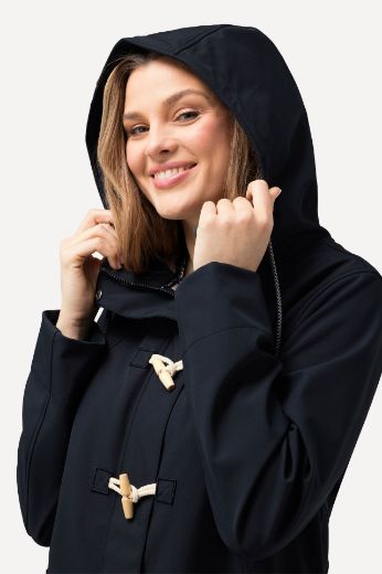 Plus size veliki brojevi Jakna vodootporna s kapuljačom za punije