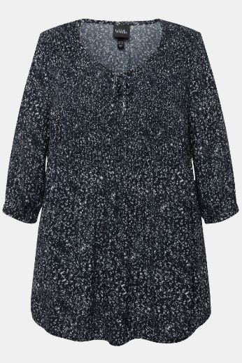 Plus size veliki brojevi Bluza s 3/4 rukavima A kroja za punije