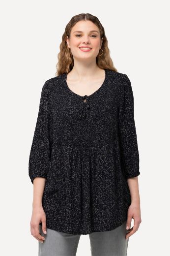 Plus size veliki brojevi Bluza s 3/4 rukavima A kroja za punije