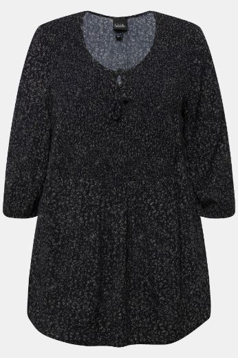 Plus size veliki brojevi Bluza s 3/4 rukavima A kroja za punije