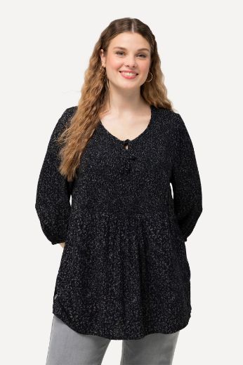 Plus size veliki brojevi Bluza s 3/4 rukavima A kroja za punije