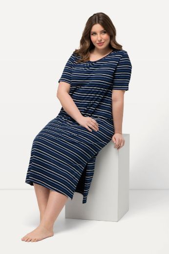 Plus size veliki brojevi Spavaćica kratkih rukava duži model za punije