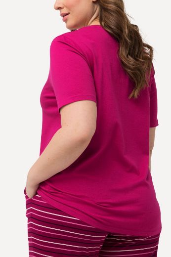 Plus size veliki brojevi Pidžama na pruge za punije