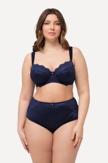 Plus size veliki brojevi Grudnjak sa žicom od satena i čipke za punije