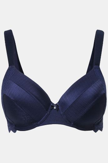 Plus size veliki brojevi Grudnjak sa žicom mekanih košarica  od satena i čipke za punije