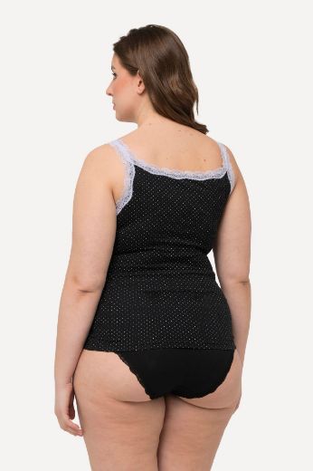 Plus size veliki brojevi Potkošulja s dodatkom ukrasne čipke 2 komada za punije