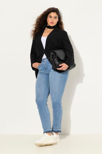 Plus size veliki brojevi Hlače SAMMY od trapera uskih nogavica za punije