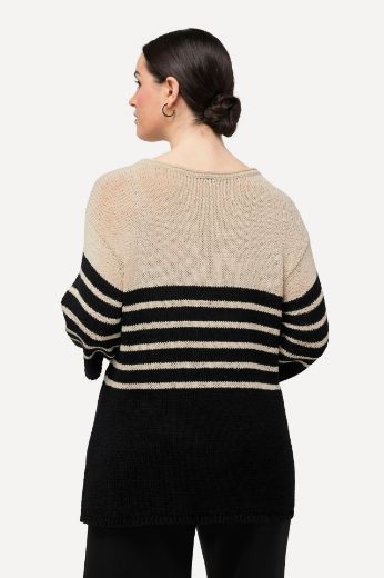 Plus size veliki brojevi Pulover pleteni 3/4 rukava za punije