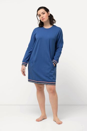 Plus size veliki brojevi Haljina dugih rukava za punije