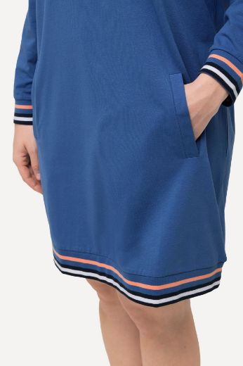 Plus size veliki brojevi Haljina dugih rukava za punije