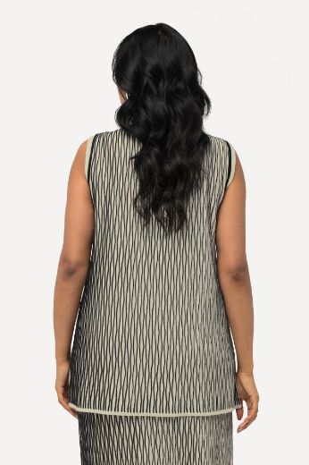 Plus size veliki brojevi Majica bez rukava V izreza za punije