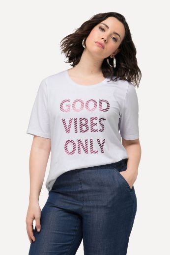 Plus size veliki brojevi Majica kratkih rukava s natpisom za punije