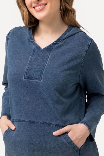 Plus size veliki brojevi Majica dugih rukava s kapuljačom za punije