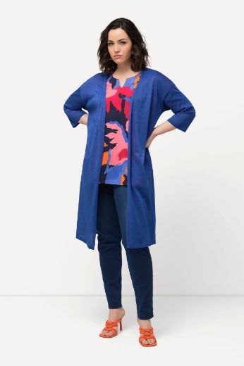 Plus size veliki brojevi Kardigan 3/4 rukava za punije