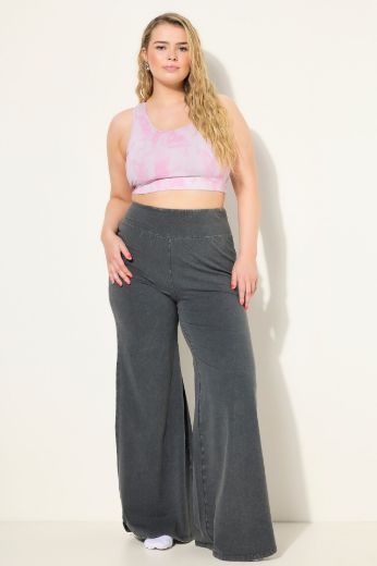 Plus size veliki brojevi Hlače širokih lepršavih nogavica za punije