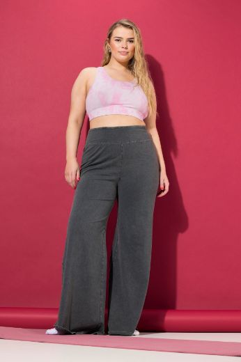 Plus size veliki brojevi Hlače širokih lepršavih nogavica za punije