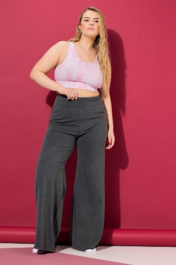 Plus size veliki brojevi Hlače širokih lepršavih nogavica za punije