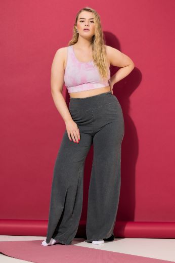 Plus size veliki brojevi Hlače širokih lepršavih nogavica za punije