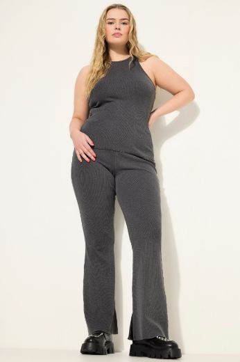 Plus size veliki brojevi Hlače s prorezima na nogavicama za punije