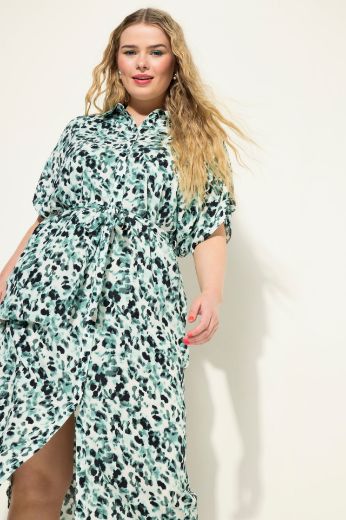 Plus size veliki brojevi Haljina Midi za punije