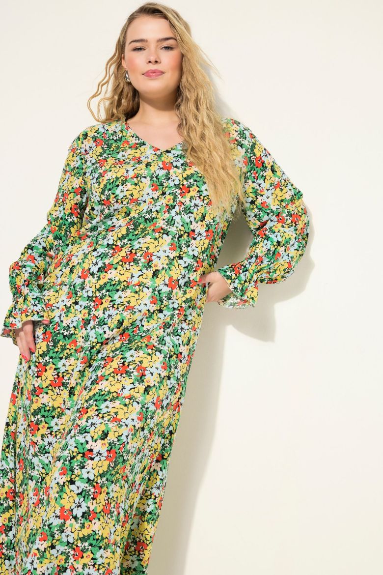 Plus size veliki brojevi Haljina Maxi A kroja za punije