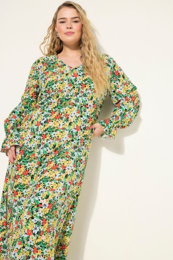 Plus size veliki brojevi Haljina Maxi A kroja za punije