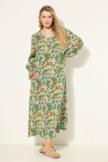 Plus size veliki brojevi Haljina Maxi A kroja za punije