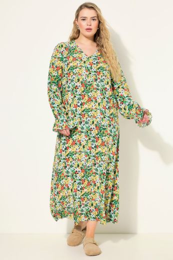 Plus size veliki brojevi Haljina Maxi A kroja za punije