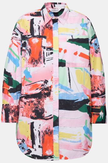 Plus size veliki brojevi Bluza dugih rukava duži model za punije