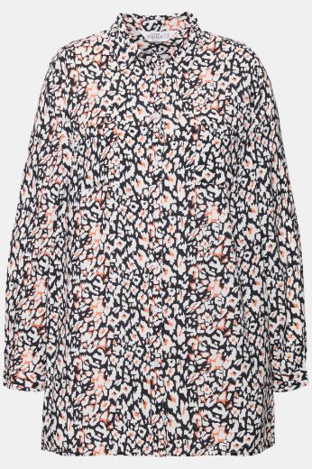 Plus size veliki brojevi Bluza dugih rukava s leopard uzorkom za punije