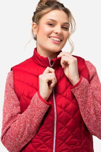 Plus size veliki brojevi Prsluk štepani kraći model za punije